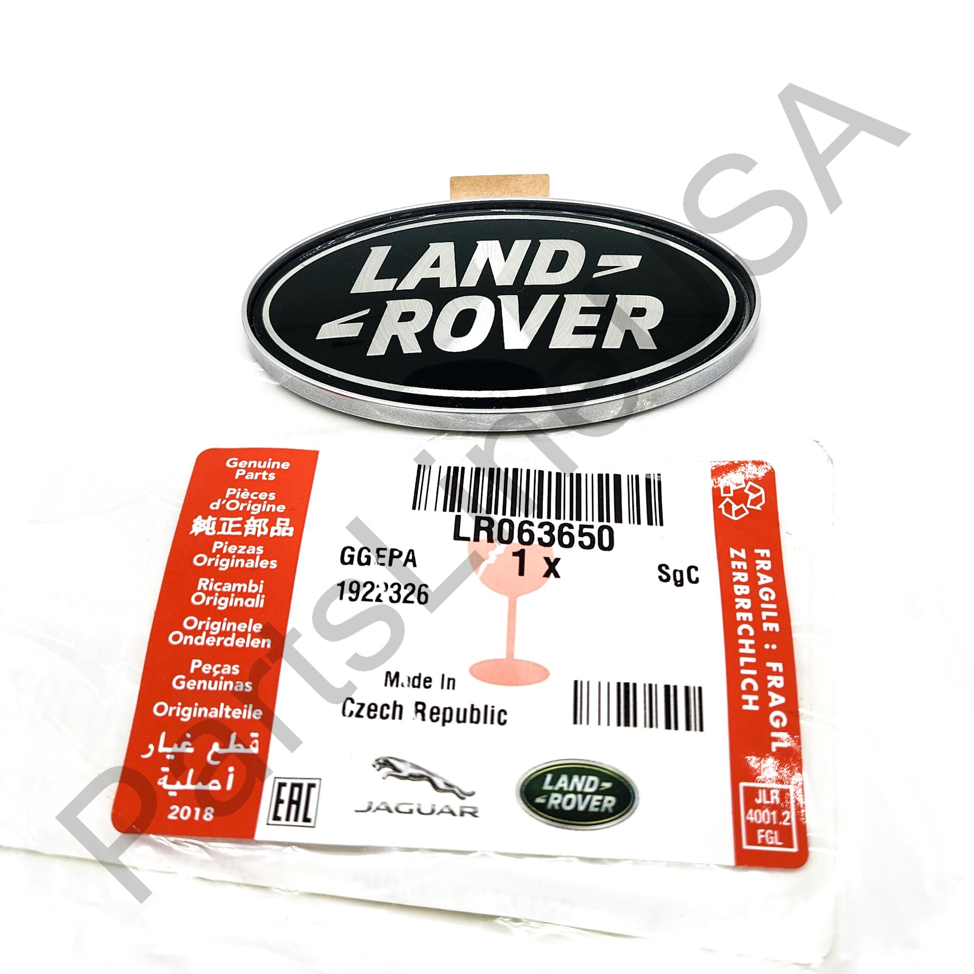 Picture of Genuine Land Rover Discovery Sport Dark Green Oval Side Nameplate LR063650